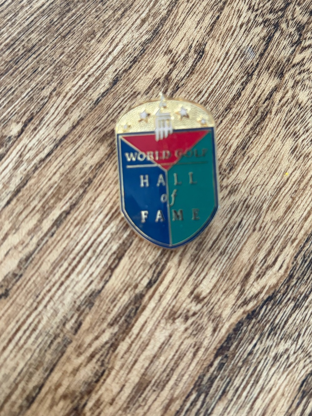 World Golf Hall of Fame Shield Lapel Pin - Wolfe’s Half & Half